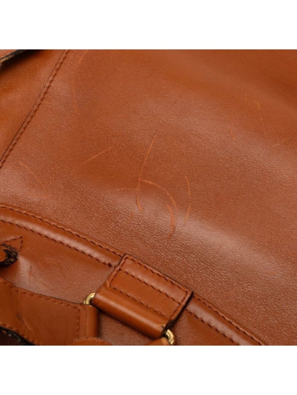 Gucci Bamboo Backpack Brown Leather - Picture 4 of 7
